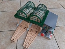 Thomas & Friends Wooden Knapford Station Set VERY RARE ITEM. Batt Op'd. Talking