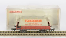 FLEISCHMANN HO 5569 DB EX TRACK CLEANING WAGON COUPLINGS CENTRESEE DESCRIPTION