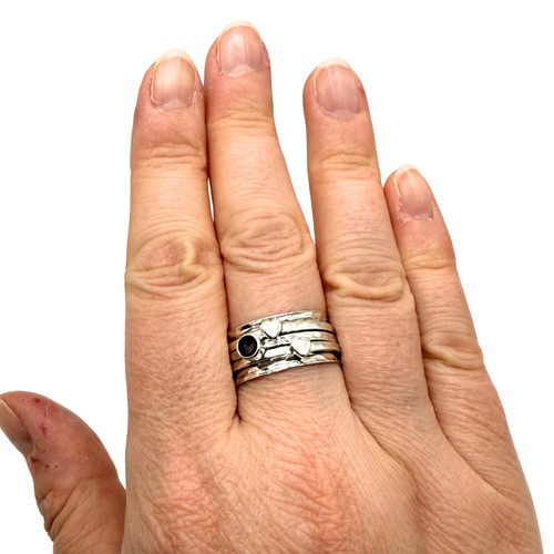 Sterling silver 925 - silver, spinner