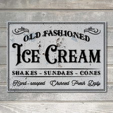 Old Fashioned Ice Cream Bar