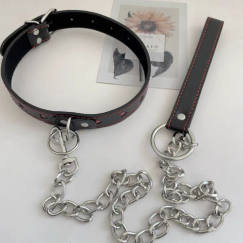 Bondage heart shaped - bondage, collar