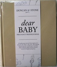 Dear Baby: A Pregnancy Prayer