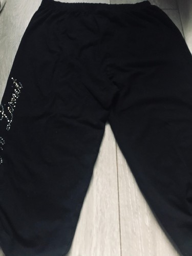 Ladies black three quarter - black,