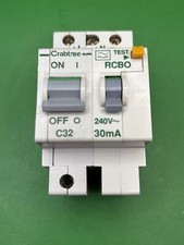 Crabtree Polestar C32 32A 30mA