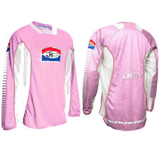 JT RACING JERSEY PINK WHITE PRO-TOUR MOTOCROSS MX SHIRT retro evo classic new