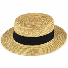 Mens ladies straw boater - mens,