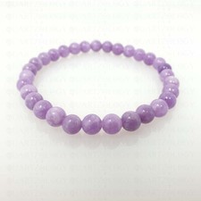 Quartz bead lava bracelet - quartz,
