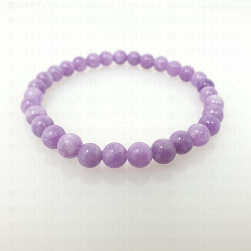 Quartz bead lava bracelet - quartz,