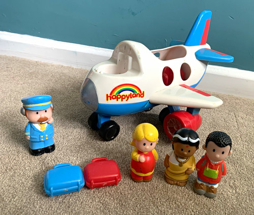 Elc happyland toy - happyland, aeroplane