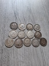 13x Antique British Silver