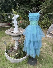 1950s Striking Teal Blue Aqua