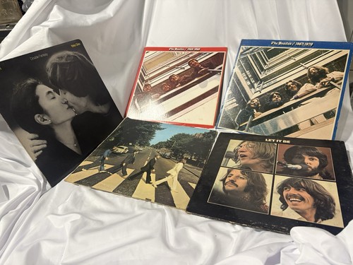 Beatles vinyl lot abbey - –,