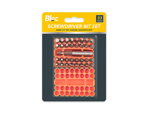 Screwdriver home bit set - screwdriver,