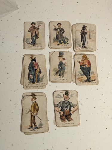 Antique playing cards - playing,