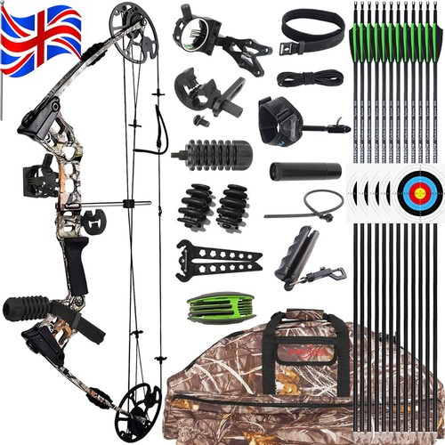 Compound bow carbon arrow set - compound,