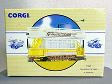 Corgi 1/76 Scale Diecast 97269 - Double Deck Tram - Plymouth - New