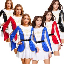 Womens Musketeer Fancy Dress