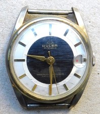 NO RESERVE Buler 21 Jewels Working Vintage Retro Mechanical Wristwatch