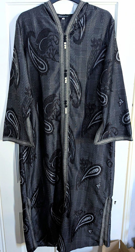 Moroccan style djellaba - moroccan, hooded