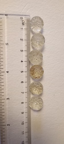 Vintage sphere buttons - , 6