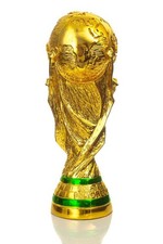 NEW 36CM WORLD CUP FOOTBALL QATAR 2022 REPLICA TROPHY SPORT MEMORABILIA SOUVENIR