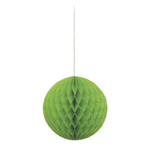 Lime green honeycomb ball - lime,