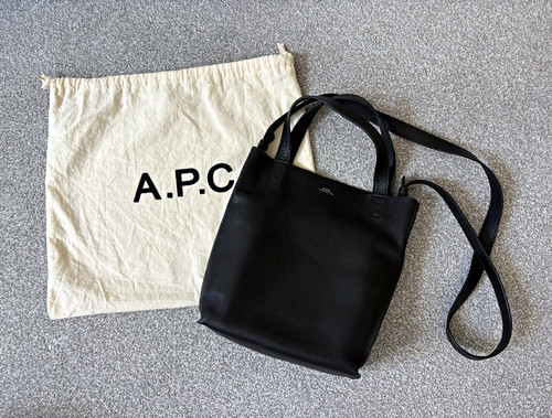 Black leather shoulder - a.p.c.,