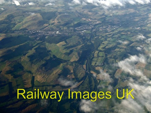 Aerial photo tweed - tweed, bridge