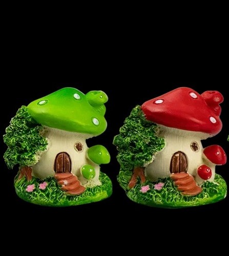 Miniature toadstool ornament - miniature,
