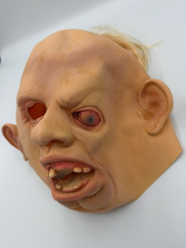 Creepy latex mask halloween - latex,