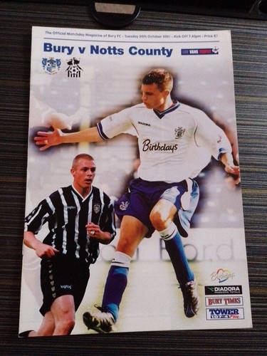 Bury notts county 10 - v,