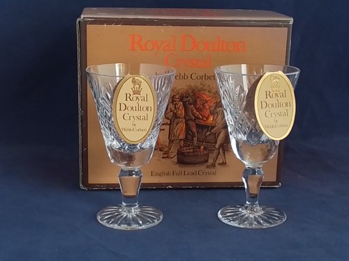 Royal doulton crystal - crystal, webb