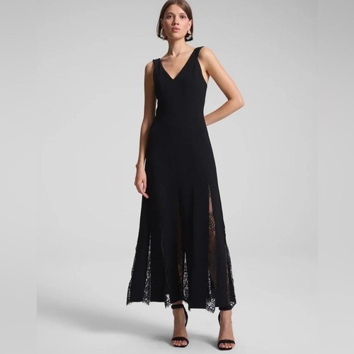 Emmie lace paneled midi - a.l.c,