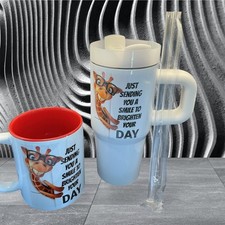  Sublimation  Giraffe Smile