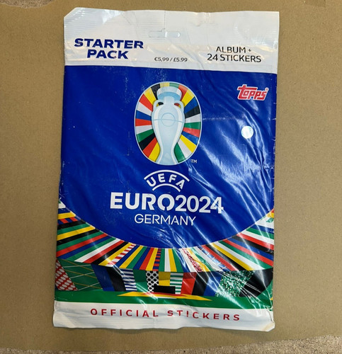 Euro 2024 topps sticker album