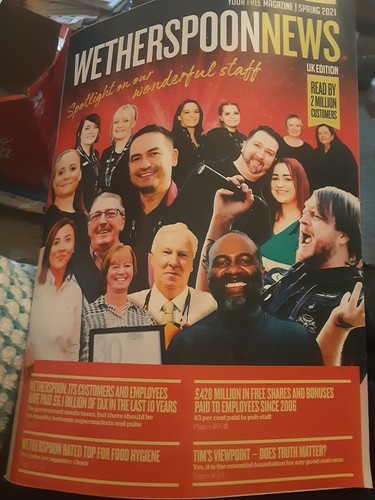 Wetherspoons spring 2021 - wetherspoons,