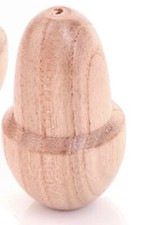 Extra Large Acorn Wooden Pull Cord Weight Light Switch Shower Toilet Bathroom