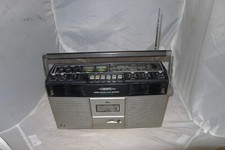 Crown CSC 640F stereo portable radio recorder cassette player ghettoblaster