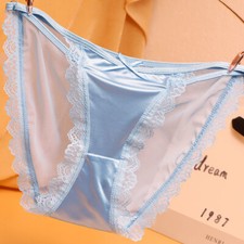 5 Pack Sexy Womens Sheer Satin