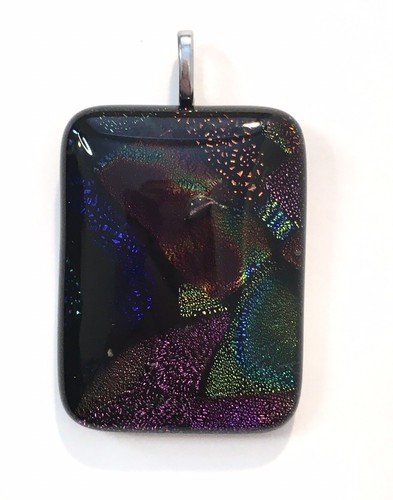 Colorful dichroic glass - dichroic,