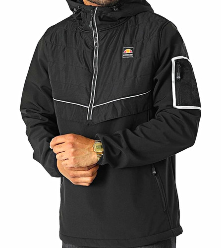 Ellesse men black hooded - men's,