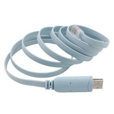 Blue 1.8M USB TO RJ45 Serial
