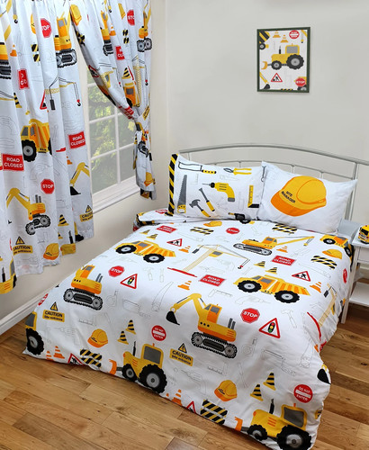 Super king construction - construction, duvet