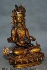 Antique Old Gilt Bronze Buddha