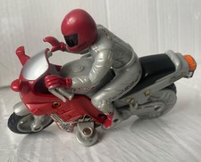 *RARE* Mattel Hot Wheels motorbike & stunt rider 2002