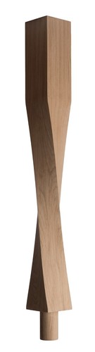 Staircase twisted newel - twisted,