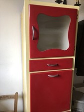 Vintage Slim Rare 1950/60s Kitchen Larder Cupboard Cabinet Retro, Restored