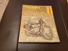 Haynes Triumph Trident & BSA Rocket 3 1969-on  1975 edition