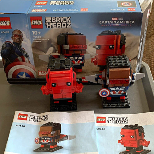 Lego brickheadz marvel - lego, super
