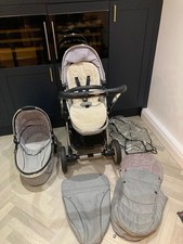 Egg Pram Grey Pushchair
